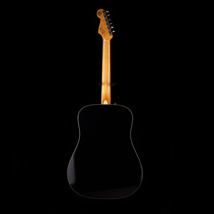 Pre-Owned Fender Custom Shop Limited Edition Tom Petty Kingman Signature Acoustic Black With OHSC