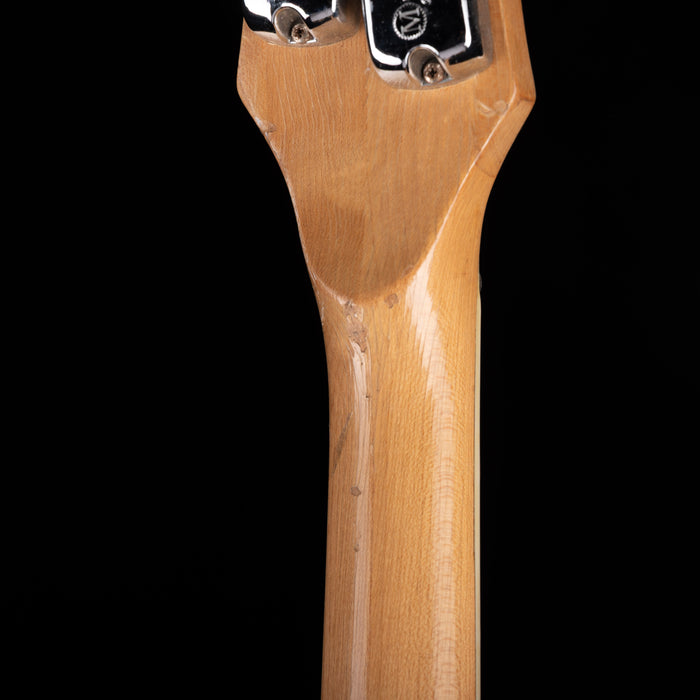 Vintage 60's Mosrite Joe Maphis Bass Natural With OHSC