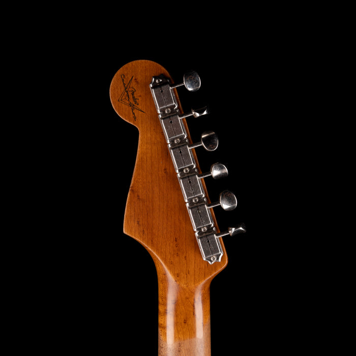 Fender Custom Shop Roasted 1960 Stratocaster Relic Birdseye Maple Aged Surf Green