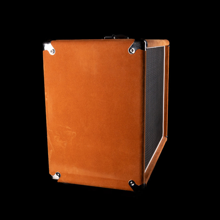 Pre-Owned  '22 Amplified Nation Bombshell 50-Watt Guitar Amp Head And 112 15-ohm 65-watt Matching Cab - Golden Brown Suede Owned by Ben Harper