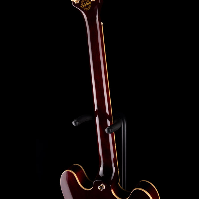 Pre-Owned 2009 Epiphone Riviera  P93 WR Wine Red With OHSC