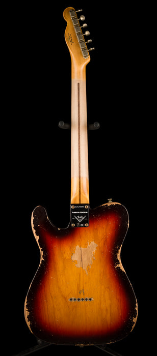 Fender Custom Shop 1958 Telecaster Heavy Relic Faded Aged Chocolate 3-Tone Sunburst