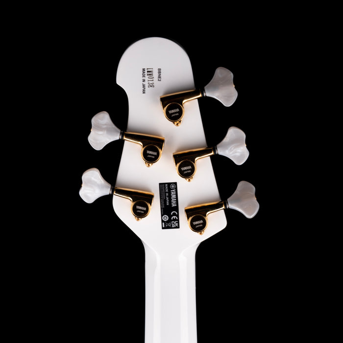 Yamaha NNBE2 Nathan East Signature 5-String Electric Bass White with Case