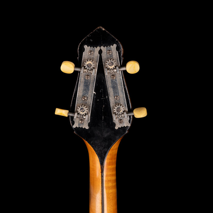 Vintage 1920's Gibson TB-1 Trapdoor Tenor Banjo Sunburst With OHSC