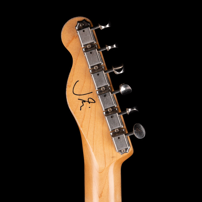 Pre-Owned Fender J Mascis Telecaster Bottle Rocket Blue Flake With Gig Bag