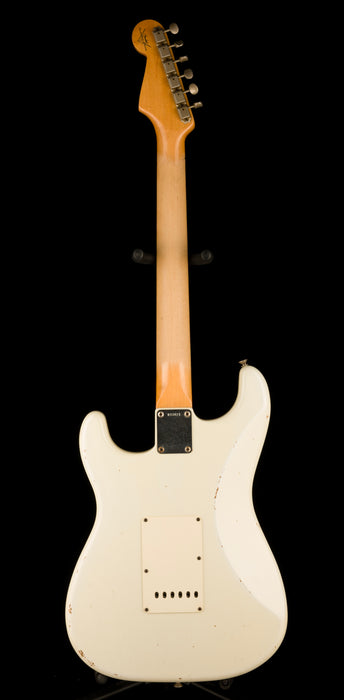 Pre Owned Fender Custom Shop 1960 Stratocaster Relic Olympic White With OHSC