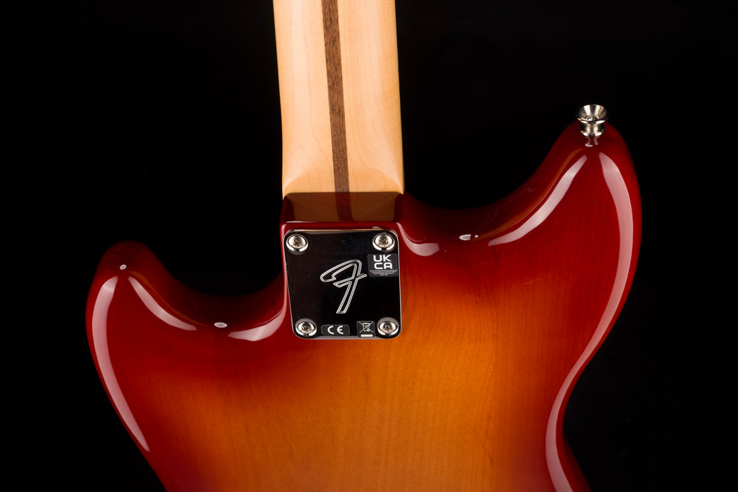 Pre Owned Fender Player Mustang PJ Bass Sienna Sunburst With Gig Bag