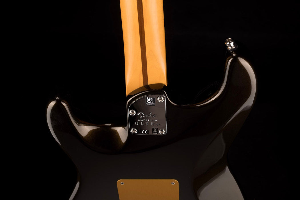 Pre Owned 2023 Fender American Ultra Stratocaster HSS Texas Tea With OHSC