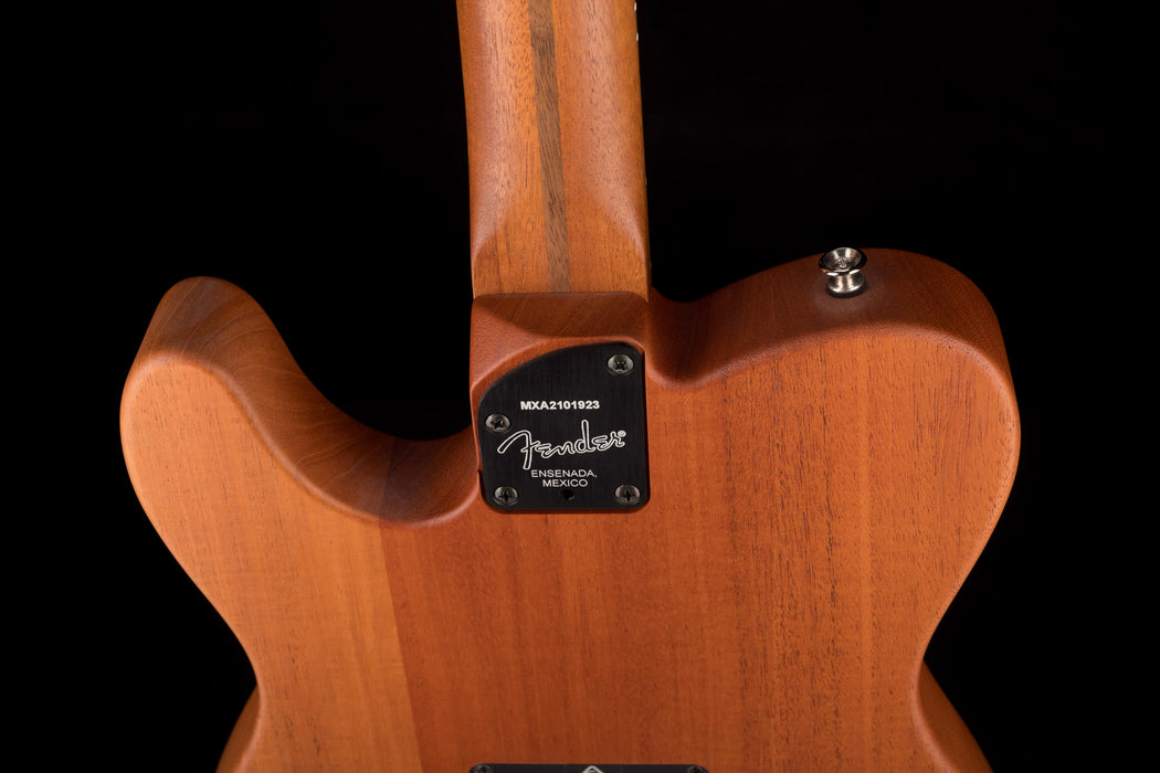 Used 2021 Fender Acoustasonic Player Telecaster Brushed Black with Gig Bag