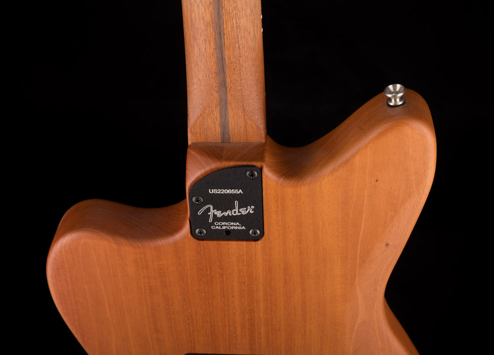 Used 202 Fender Acoustasonic Jazzmaster Ocean Turquoise With Gig Bag