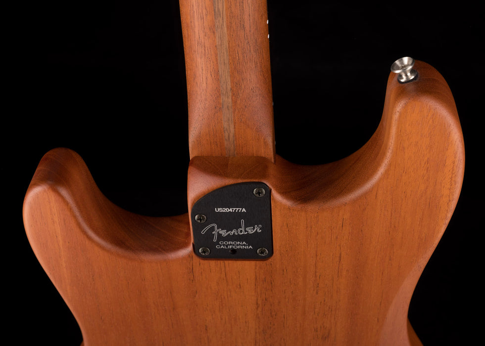 Used Fender Acoustasonic Stratocaster Black With Gig Bag