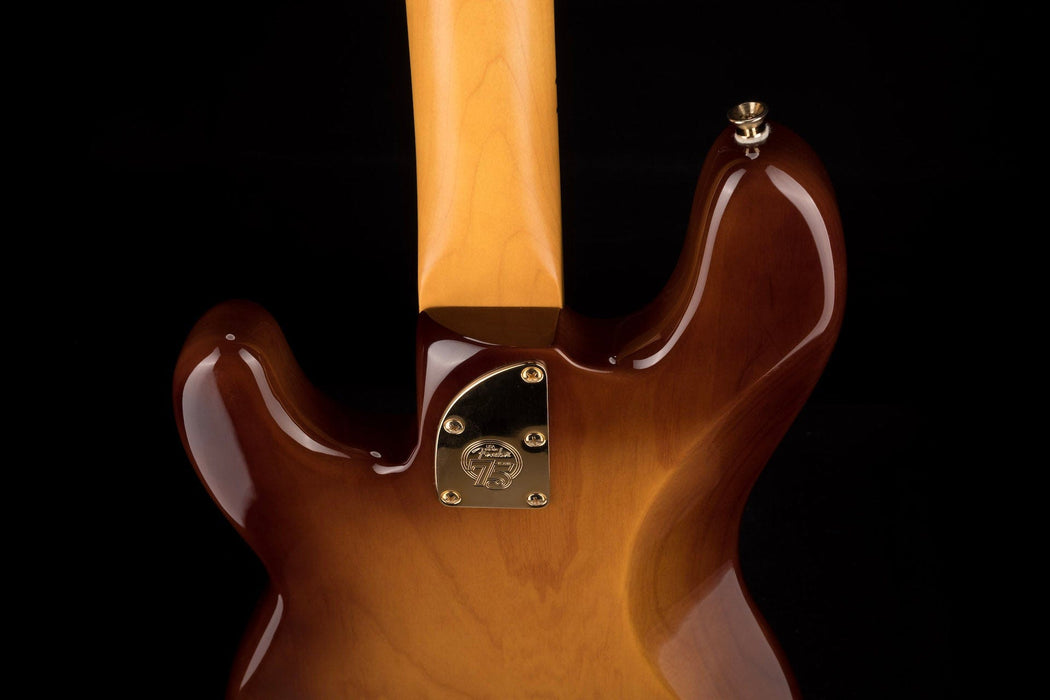 Used Fender 75th Anniversary Commemorative Precision Bass 2-Color Bourbon Burst with OHSC