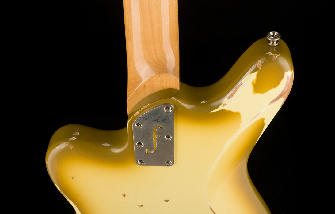 Fano Oltre Series JM4 Bass Medium Distress Antigua Burst with Gig Bag