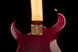 Pre Owned California Jalapeno Dark Transparent Red Electric Guitar With Case