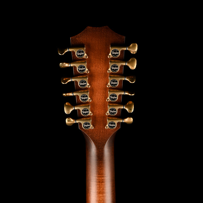 Taylor Builder's Edition 652ce 12 String Wild Honey Burst Acoustic Electric Guitar With Case