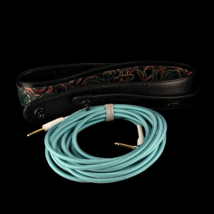 Pre Owned Gretsch 2657T Streamliner CB Jr Ocean Turquoise With Bigsby With Gig Bag