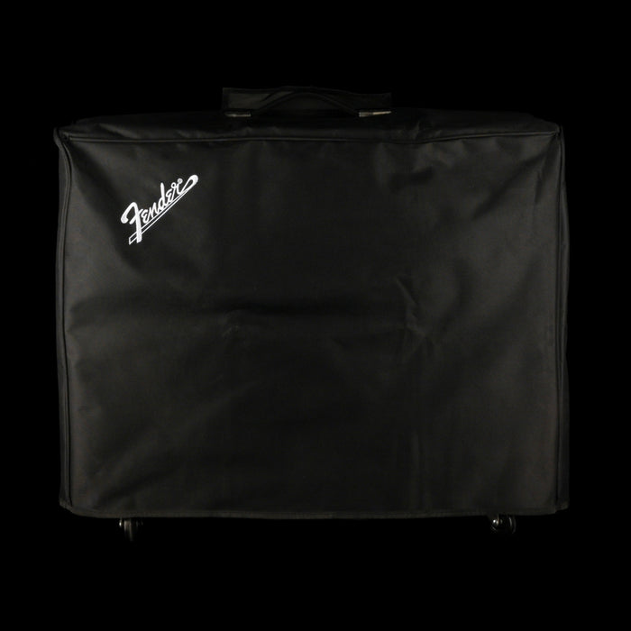 Pre Owned Fender Limited Edition Hot White Bronco '65 Twin Reverb Reissue Guitar Amp Combo with Footswitch and Cover