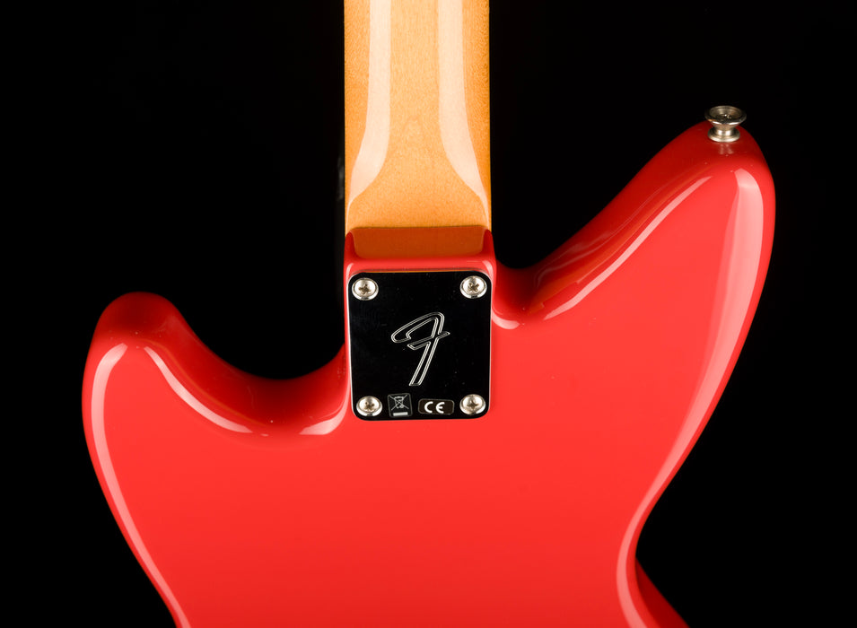 Used Fender Kurt Cobain Jag-Stang Fiesta Red With Gig Bag