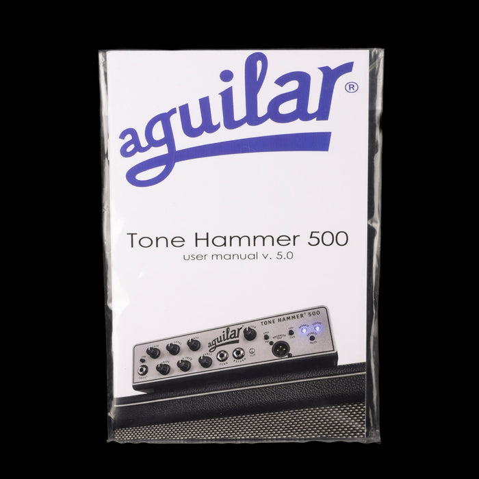 Used Aguilar Tone Hammer 500 Bass Amp Head With DB210 Bass Amp Cabinet