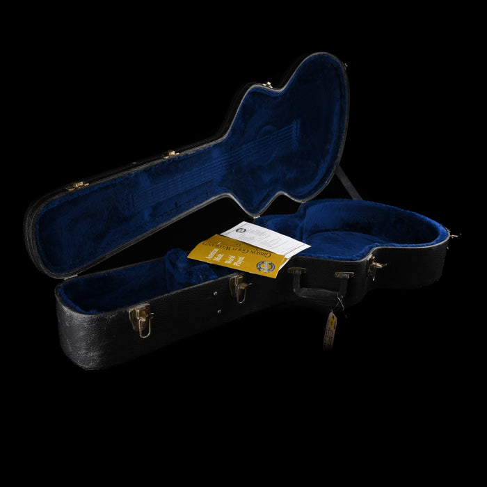 Used Gibson J-180EC Ebony Acoustic Electric Guitar With OHSC