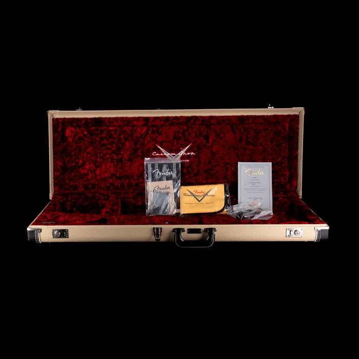 Pre Owned 2015 Fender Custom Shop Telecaster Two-Tone NOS Aztec Gold With OHSC