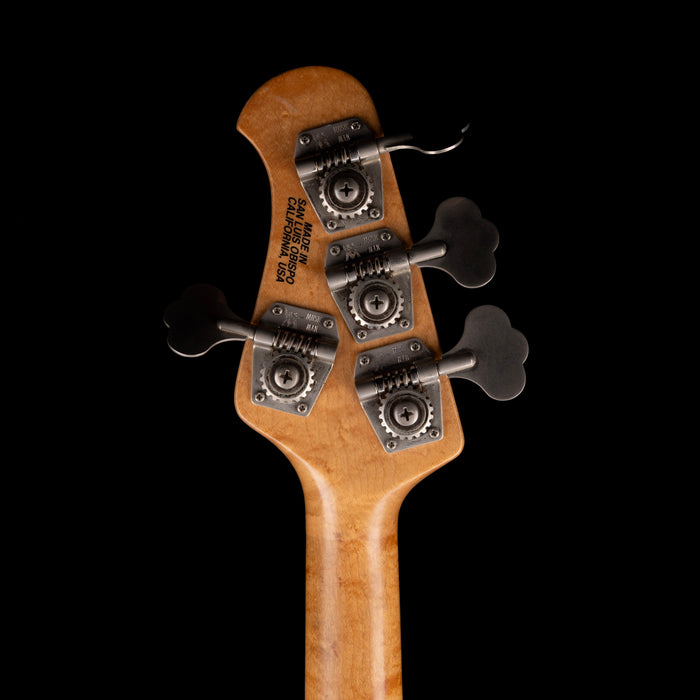 Pre Owned 1996 Ernie Ball Music Man Sterling 4 Bass Blue Pearl With Gig Bag