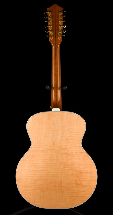 Pre Owned Guild F-512 Maple Blonde 12-String Acoustic Electric Guitar With OHSC