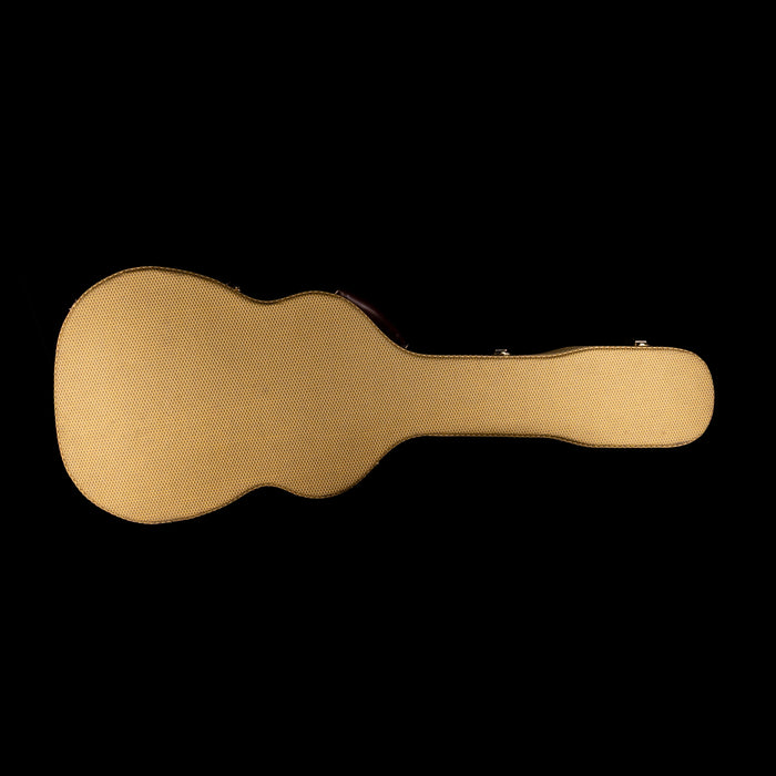 Pre Owned 2015 Gretsch Custom Shop G6128CS 1959 Duo Jet Relic Champagne Sparkle With OHSC