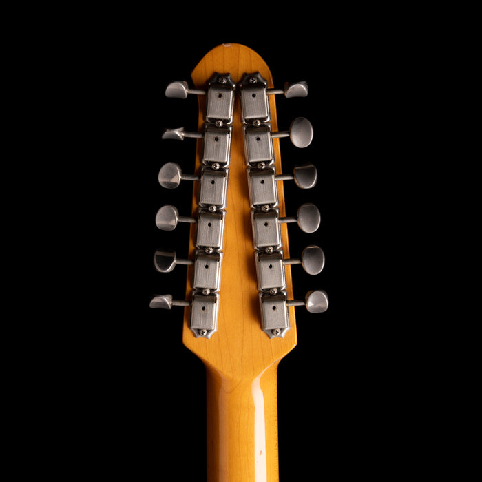 Pre Owned 1994 Fender Made in Japan Stratocaster XII 3-Color Sunburst 12-String Electric With Gig Bag