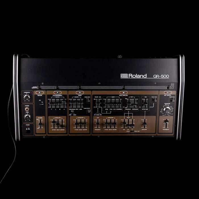 Pre Owned 1980 Roland GR-500 Guitar Synthesizer Sunburst And GS-500 Guitar Synth Module