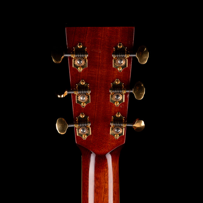 Pre Owned 2009 M.J. Franks Dreadnaught Adirondack-Brazilian Acoustic-Electric Guitar With OHSC