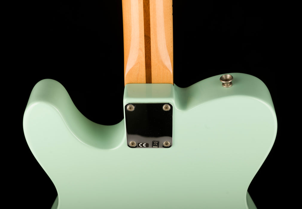 Pre Owned 2013 Fender Cabronita Telecaster Surf Green Electric Guitar
