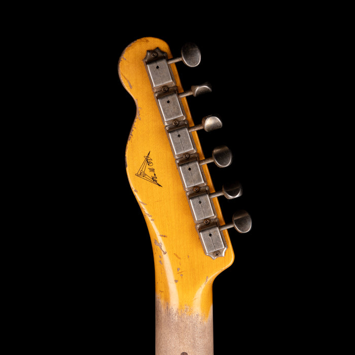 Fender Custom Shop Masterbuilt Austin MacNutt 1952 Telecaster Custom Heavy Relic Purple Sparkle over Taos Turquoise Sparkle With Case
