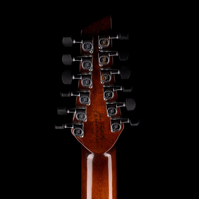Veillette Grand 16" Baritone 12 String Acoustic Electric Guitar Tobacco Burst with Case