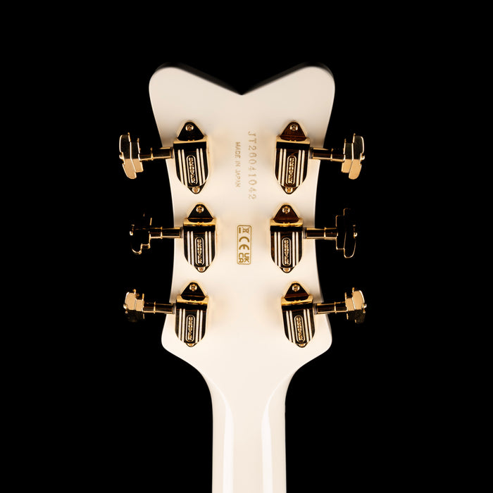 Gretsch G6136T-59 Vintage Select '59 White Falcon Lacquer Vintage White with Case