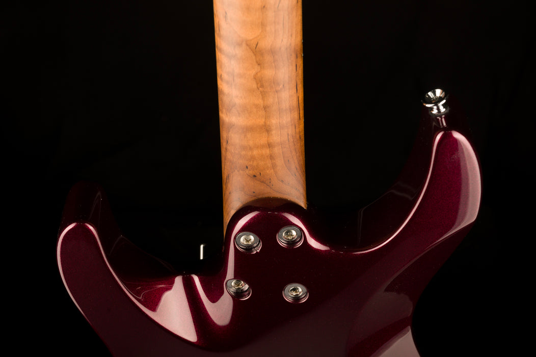 Used Charvel USA Select DK24 HH 2PT CM Caramelized Flame Oxblood With Case