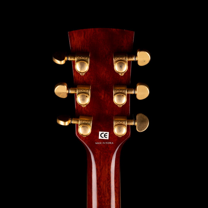 Pre-Owned 2001 Ibanez Artwood AW200CE Natural Acoustic Electric Guitar Owned and Signed by Chester Bennington