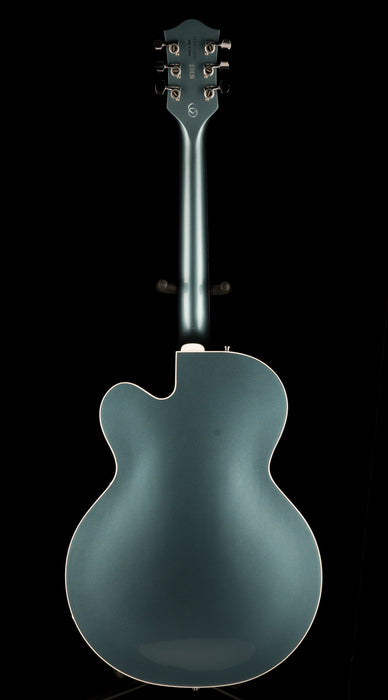 Pre Owned Gretsch G6118T-140 LTD 140th Double Platinum Anniversary Two-Tone Pure Platinum/Stone Platinum With OHSC