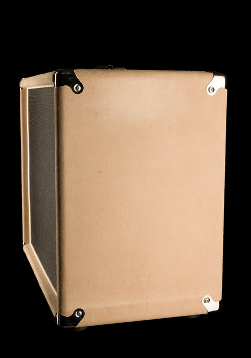 Pre Owned Amplified Nation The Bombshell Overdrive 100-Watt Head With 1x12" Ivory Suede Cabinet Guitar Amp - Ben Harper