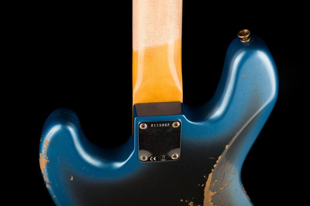 Fender Custom Shop 1963 Jazz Bass Heavy Relic Dark Night Truetone Color Set