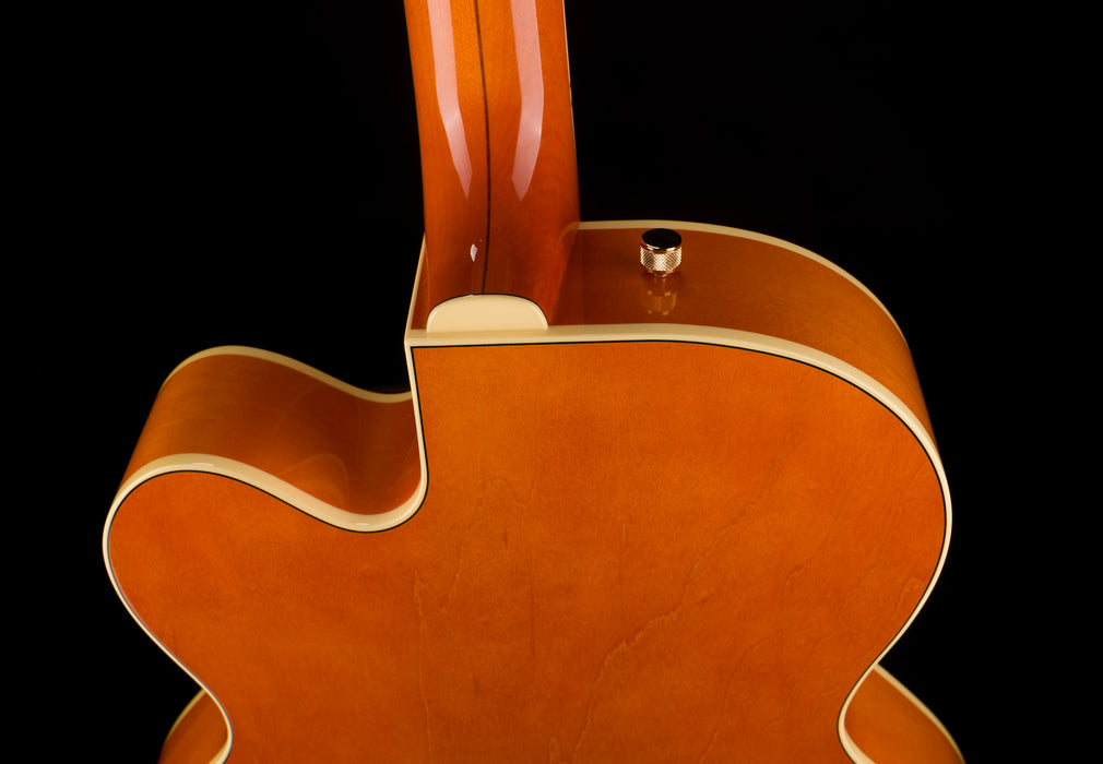 Used Gretsch G6120T-55 Vintage Select '55 Chet Atkins Hollow Body Vintage Orange Stain Lacquer with OHSC