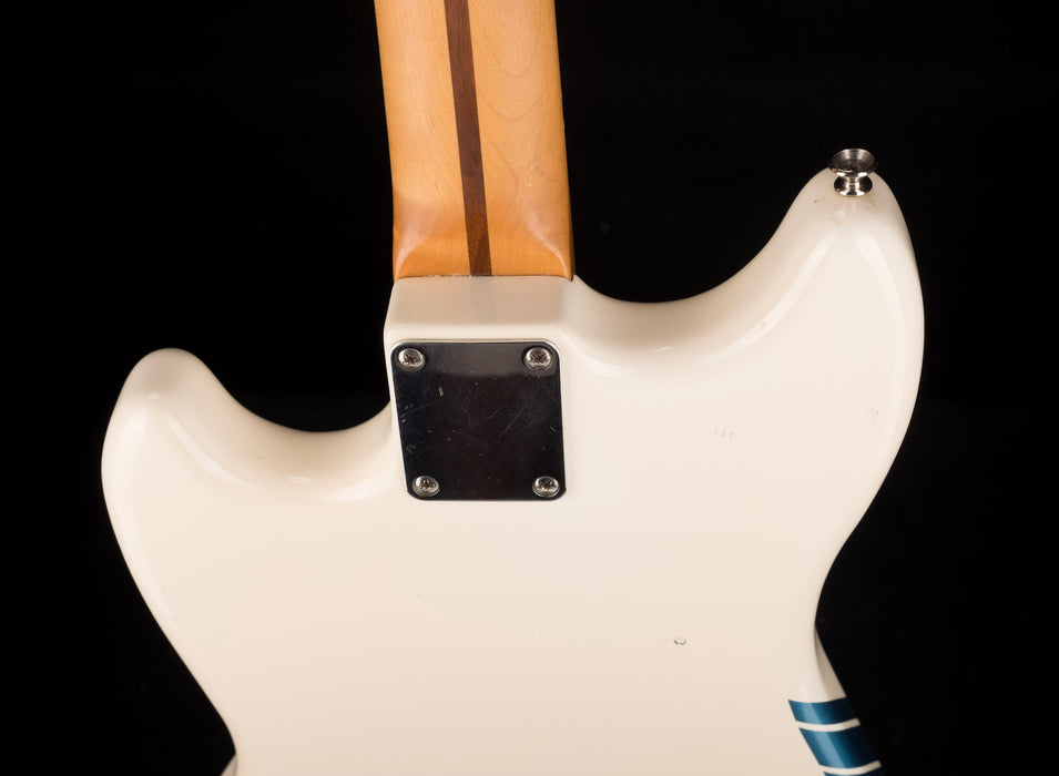 Used Fender Pawn Shop Mustang Bass Olympic White