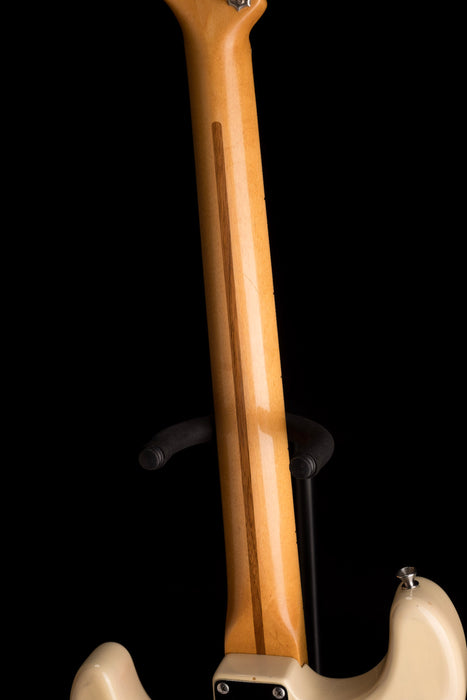 Used Custom Partscaster Fender Authentic Neck and Grover Jackson Body Blonde with Gig Bag