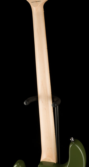 Used Sterling by Music Man SUB Series StingRay HH Bass Olive