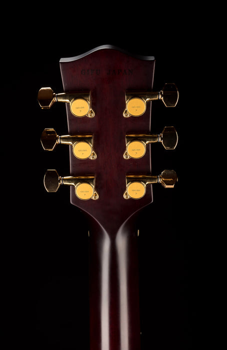 Pre Owned 2015 K. Yairi Limited Edition KYF-3 CTM Dark Brown Rosewood Acoustic Electric With OHSC