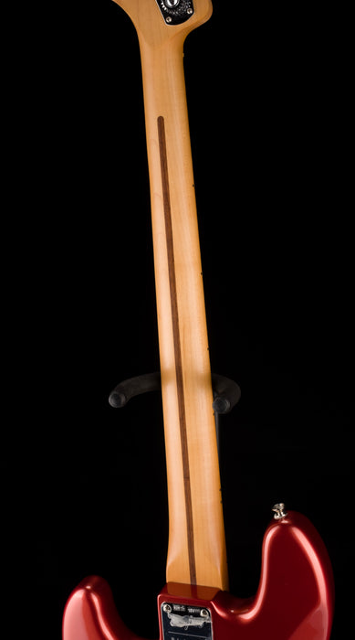 Used Fender Player Plus Jazz Bass Aged Candy Apple Red With Gig Bag