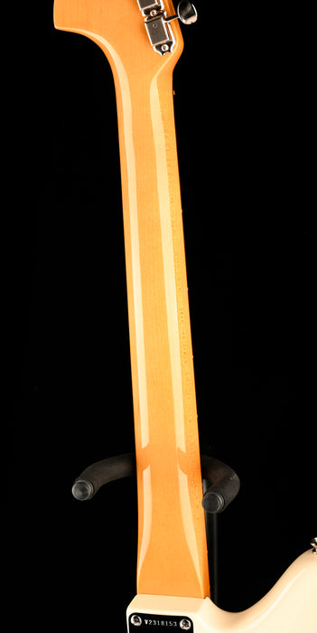 Pre Owned Fender Artist Series Johnny Marr Jaguar Olympic White With OHSC