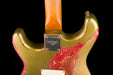 Fender Custom Shop Masterbuilt Todd Krause 1963 Stratocaster Heavy Relic Sage Green Metallic over Seminole Red
