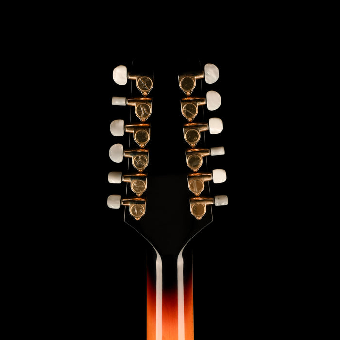 Pre Owned Takamine GJ72CE-12-BSB 12-String Sunburst Acoustic Guitar With Gig Bag #TC21080925