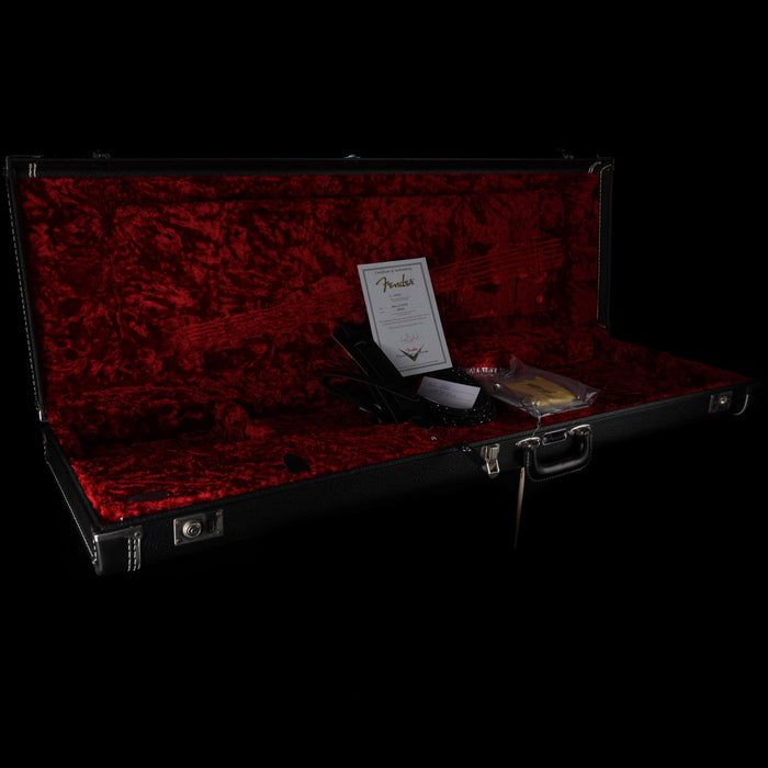 Pre Owned Fender Custom Shop Bass VI NOS Seafoam Sparkle With OHSC